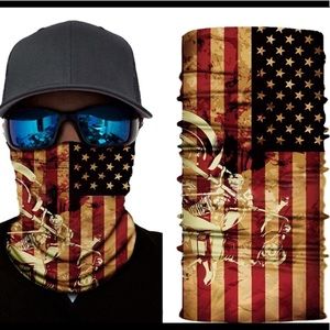 Seamless Tube Bandanas Face Covering New